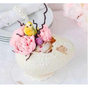 Яйцо с цветами (куличик внутри). Тариф Я Сам. Екатерина Завирюха