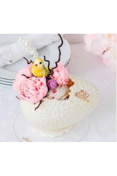 Яйцо с цветами (куличик внутри). Тариф Я Сам. Екатерина Завирюха