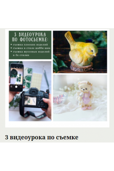 3 видеоурока по съемке. Екатерина Завирюха