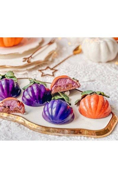 Корпусные конфеты Тыква и Баклажан. Екатерина Завирюха