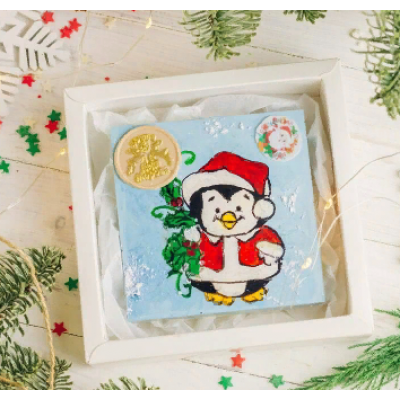 Глянцевая открытка "Пингвин". Тариф Я сам. Екатерина Завирюха