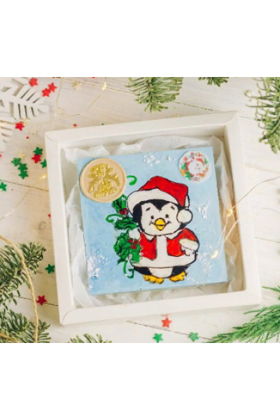 Глянцевая открытка "Пингвин". Тариф Я сам. Екатерина Завирюха