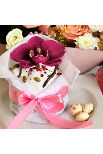 Кулич «Шоколадная орхидея». Екатерина Завирюха Где торт?