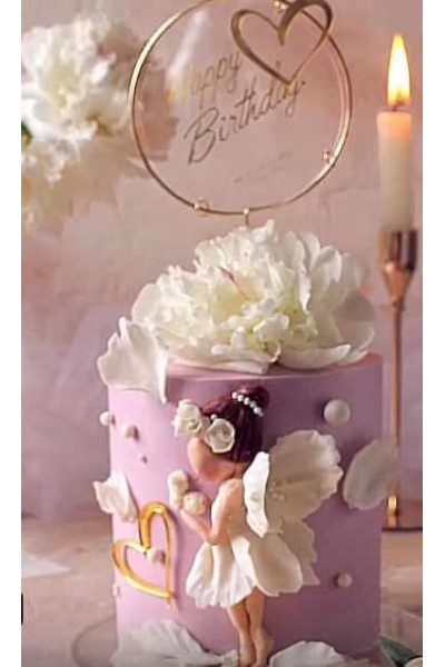 Торт Девочка фея. Екатерина Завирюха