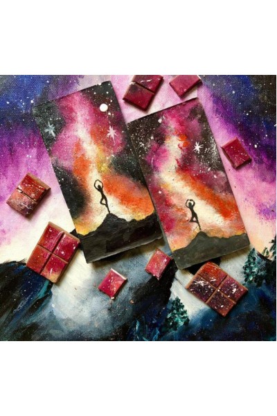 Рисунки на шоколаде. Екатерина Завирюха