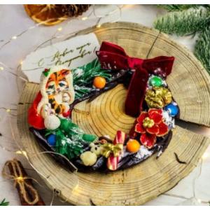 Новогодний венок. Тариф Я Сам. Екатерина Завирюха