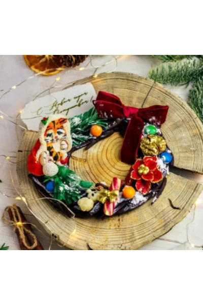 Новогодний венок. Тариф Я Сам. Екатерина Завирюха