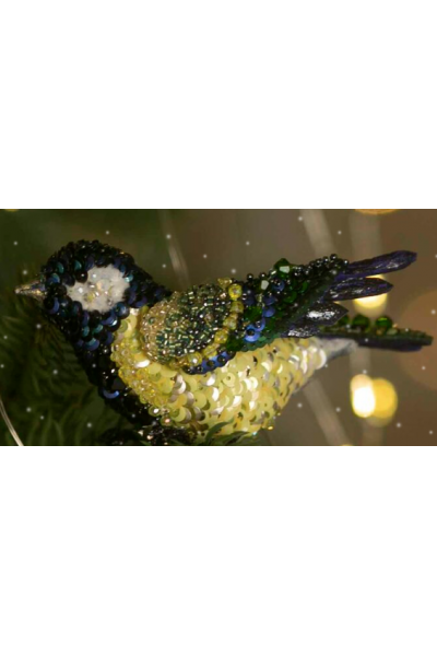 Елочные игрушки Объемные птички. Видео-курс по трем птичкам. Тариф Полный. Анастасия Демидова