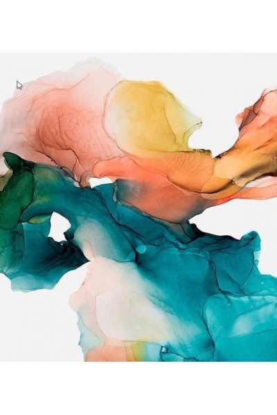 Техника спиртовых чернил. Саша Рощин