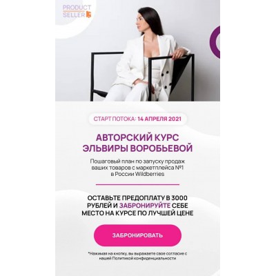 Бизнес на Wildberries. Авторский курс, Эльвира Воробьева