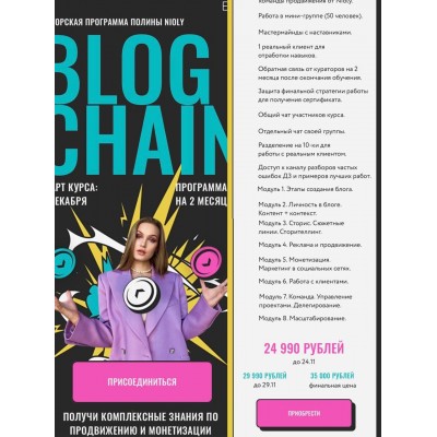Blogchain. Блогчейн Тариф Премиум. Полина Пушкарева, nioly, Ниоли