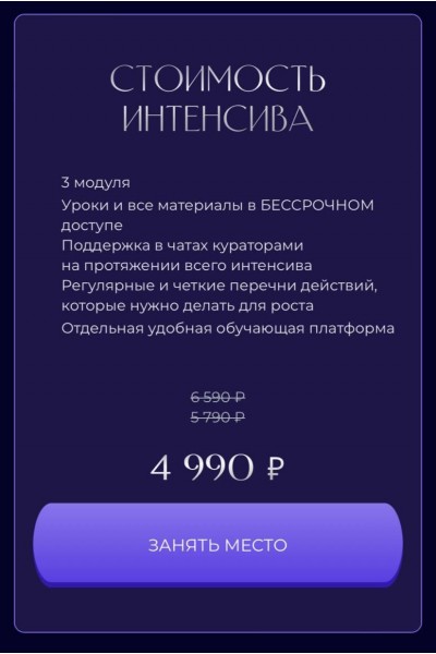 ИНТЕНСИВ По продвижению в Instagram, Telegram, VK.  Bizcarusel, Катерина Алешина