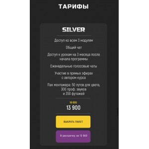 Онлайн-курс Visual Savage. Silver. Слава Двоеглазов