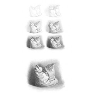 Как рисовать складки. Art Shima