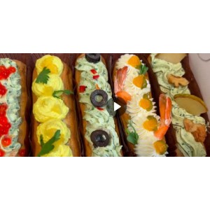 Закусочные эклеры. Надежда Зубова