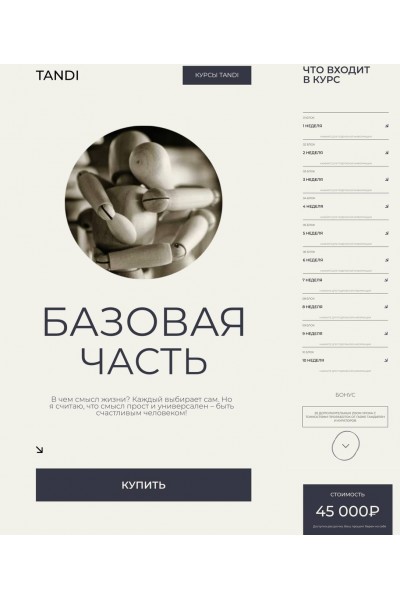 Большой курс психологии. Базовая часть. Гаяне Тандилян