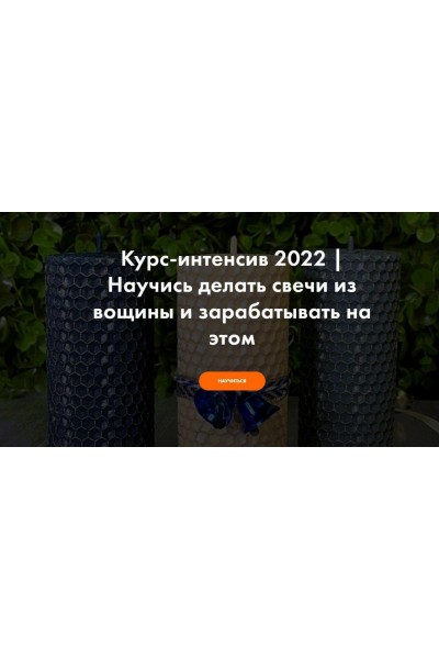 Научись делать свечи из вощины и зарабатывать на этом. Виталий Прокопов, Алена Прокопова, hobbyscience