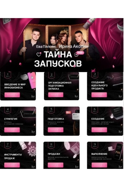 Тайна запусков. Ева Пилоян, Ирина Акопян