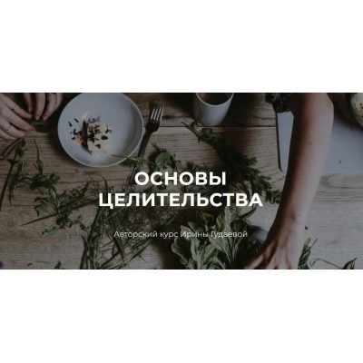Основы целительства. Ирина Гудаева
