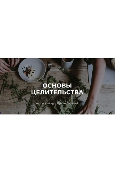 Основы целительства. Ирина Гудаева