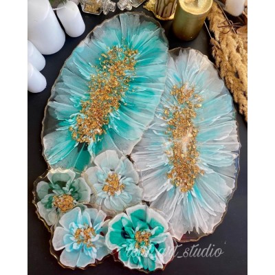 Эпоксидная смола. Цветы и другие 11 техник. roni_art_studio