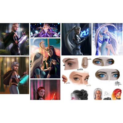 Game Art иллюстрация. Майк Вазовский