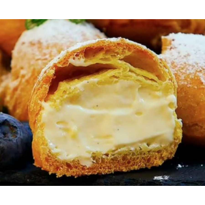 Профитроли с ванильным кремом. Елена Крохмаль, Pastry School Профитроли с ванильным кремом. Елена Крохмаль, Pastry School