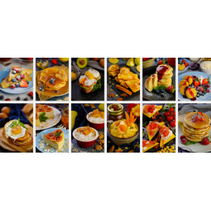 25 лучших завтраков. Елена Крохмаль, Pastry School 25 лучших завтраков. Елена Крохмаль, Pastry School