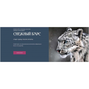 Снежный барс. Ирина Кукрусова Снежный барс. Ирина Кукрусова