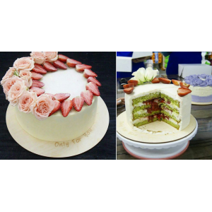 Торт Фисташка-клубника. Алина Макарова Торт Фисташка-клубника. Алина Макарова