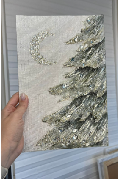 Новогодняя елка. Дарья Петрик  petrik-art